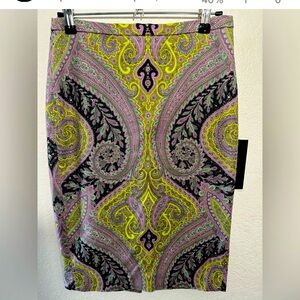 J.Crew Collection No 2 Pencil Sovereign
Paisley Skirt